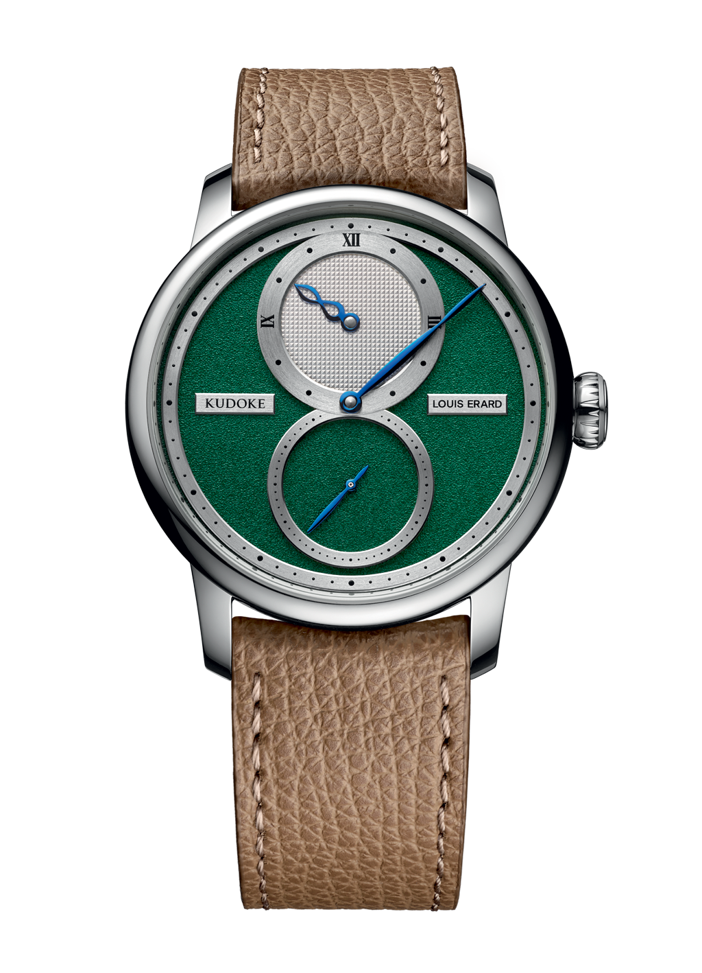 Le Regulateur Louis Erard x KUDOKE Forest Green