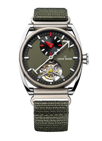 Le Régulateur Tourbillon Louis Erard x Alain Silberstein Khaki