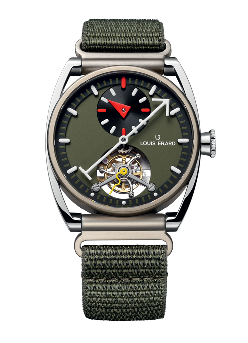 Le Régulateur Tourbillon Louis Erard x Alain Silberstein Khaki