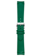 Green grained calf leather strap BVA118