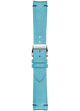 Ice blue grained calf leather strap BVA141