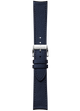 Dark Blue grained calf leather strap BVA180