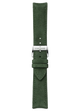 Basilico green calf nubuck leather strap BVA37