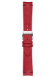 Red grained calf leather strap BVA95