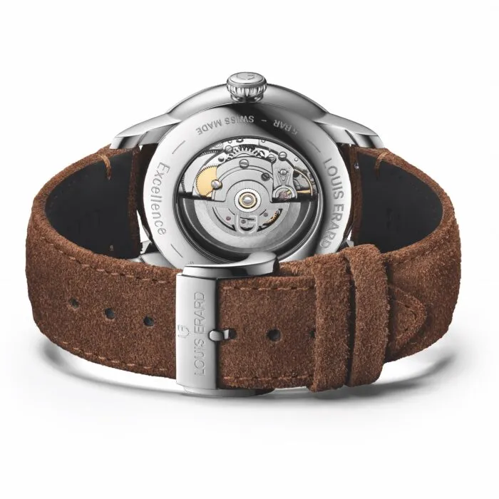 Louis Erard Excellence Le Regulateur Automatic White Dial Men's Watch  85237AA61.BVA31